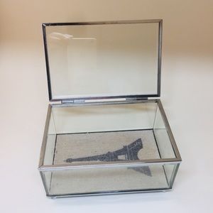 Glass Jewelry Box